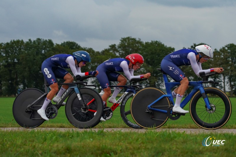 2023 UEC Road European Championships - Drenthe - Junior Mixed Team Relay - Emmen - Emmen 38, km - 21/09/2023 - France - photo Massimo Fulgenzi/SprintCyclingAgency?2023